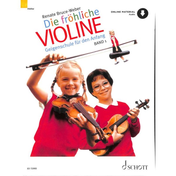 Die fröhliche Violine Band 1 mit Audio online Material