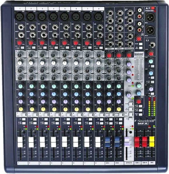 Soundcraft MFXi 8 Kompakt Mischpult