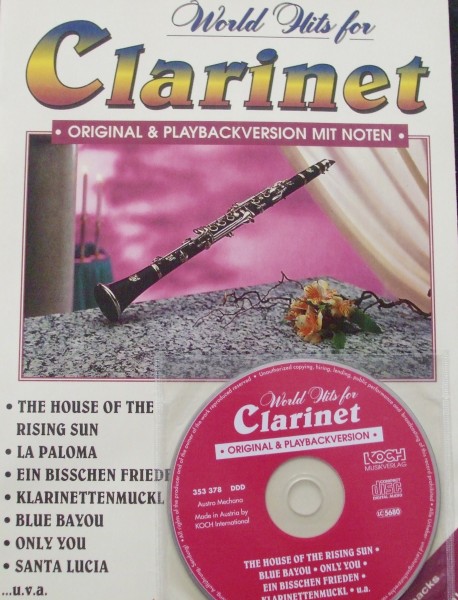 World Hits for Clarinet mit CD