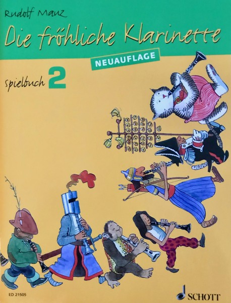 Die fröhliche Klarinette Spielbuch Band 2 Rudolf Mauz