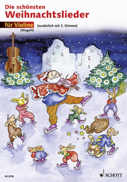 Die schönsten Weihnachtslieder für Violine