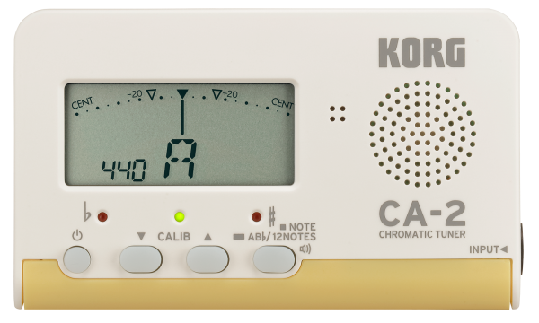 KORG Stimmgerät CA-2 Chromatisch weiß