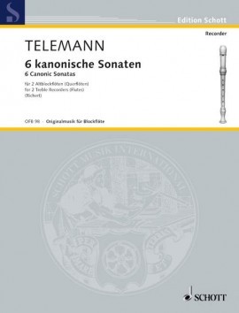Telemann 6 kanonische Sonaten