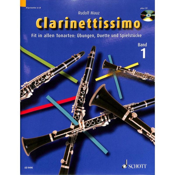 Clarinettissimo Band 1 mit CD Rudolf Mauz