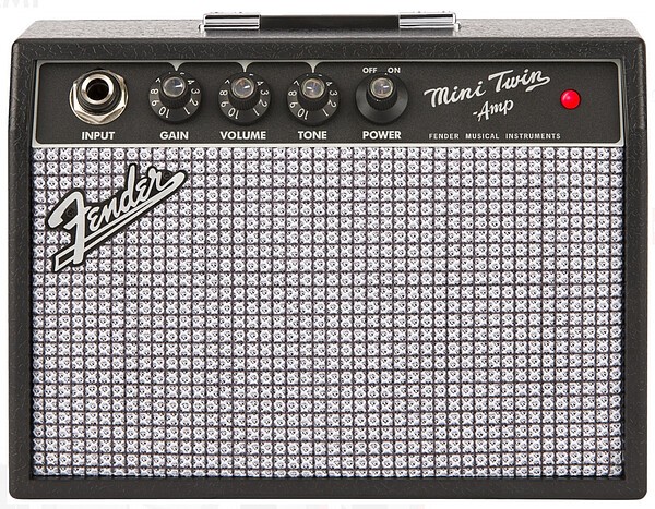 Fender® Mini `65 Twin Amp Black